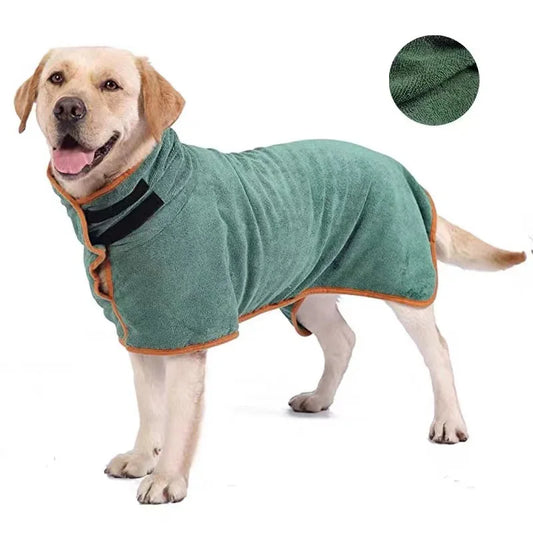 Fluff Dry — Absorbent Pet Bath Robe & Towel